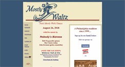 Desktop Screenshot of mostlywaltz.com